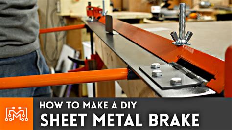 home built sheet metal brake|homemade sheet metal bender plans.